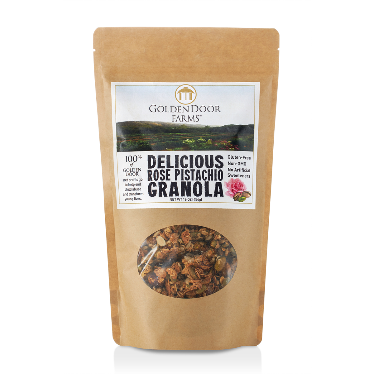 Sour Cherry & Pistachio Rose Granola
