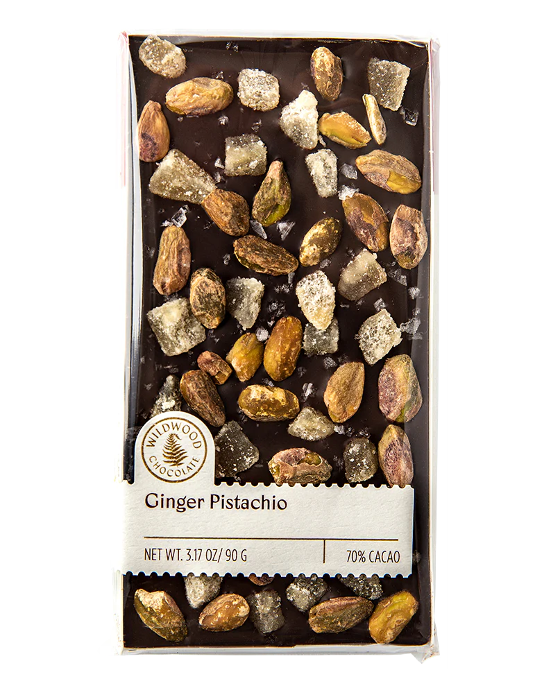 Ginger Pistachio Chocolate