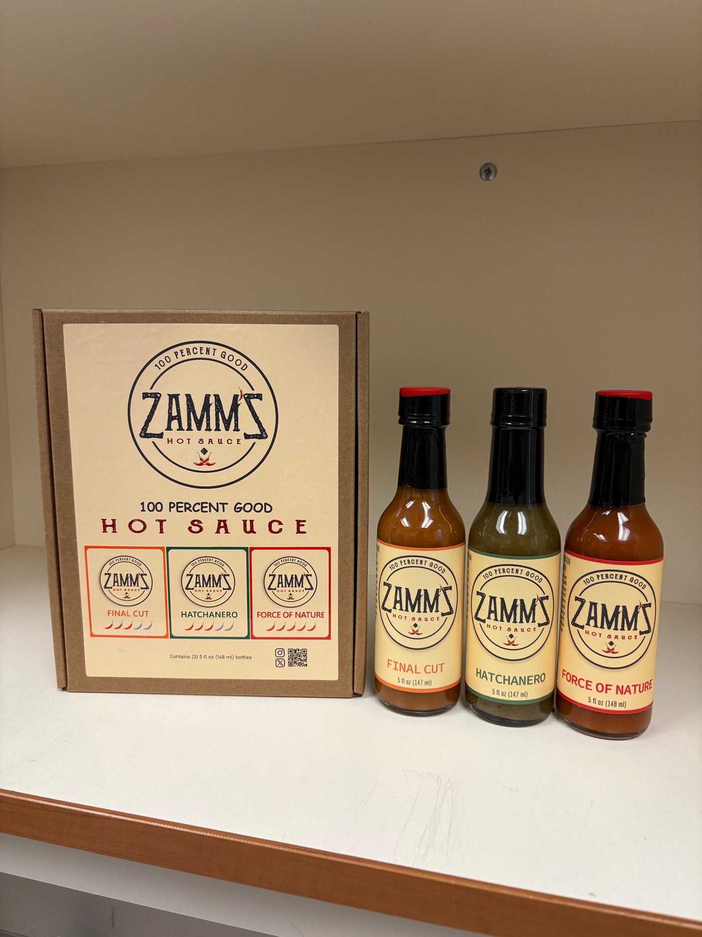 Zammz Hot Sauce Trio