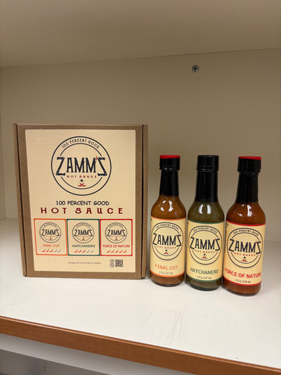 Zammz Hot Sauce Trio