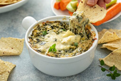 Creamy Spinach Baked Dip