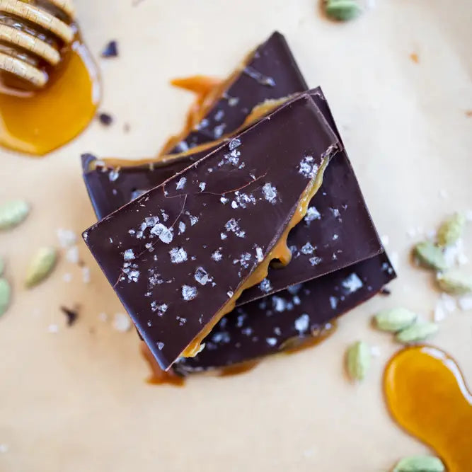 Cardamom and Honey Caramel with Sea Salt