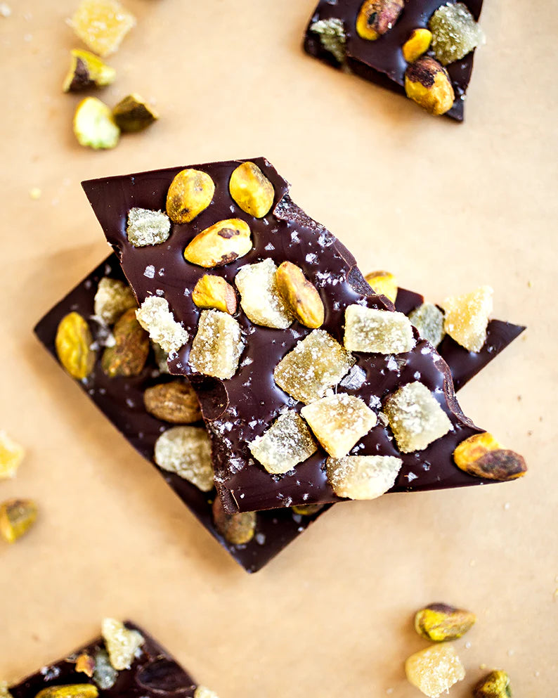 Ginger Pistachio Chocolate