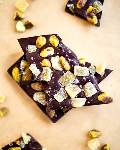 Ginger Pistachio Chocolate