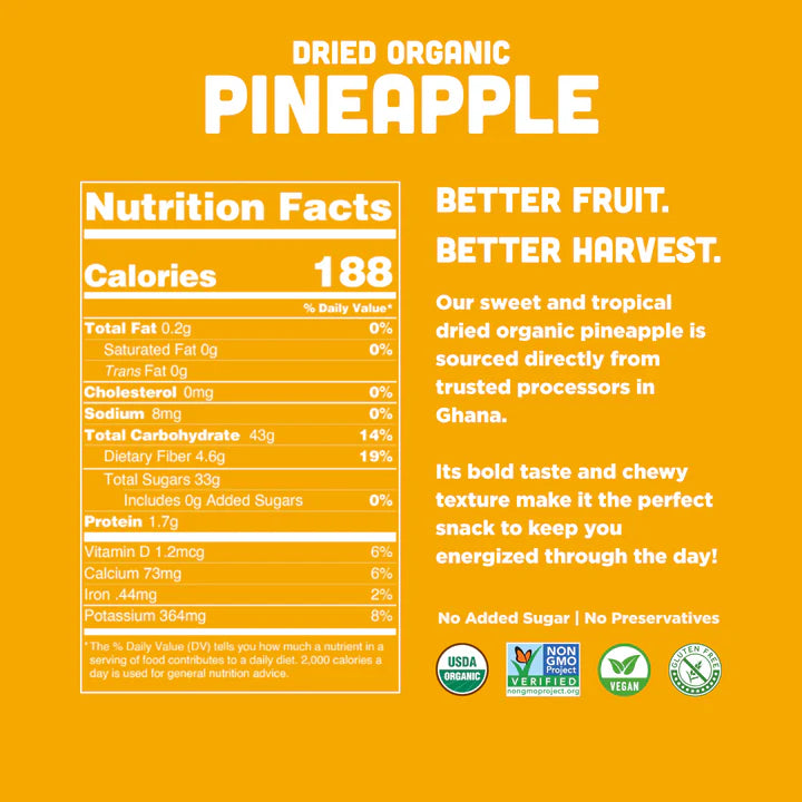 Mavuno Harvest Dried Pineapple